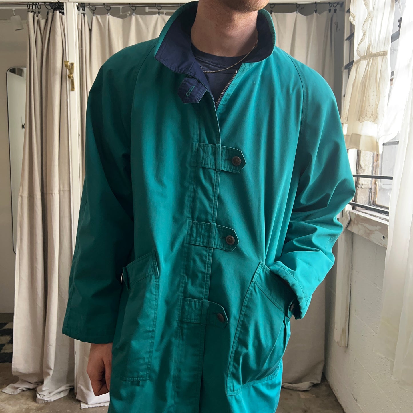 Misty Harbor Teal Jacket
