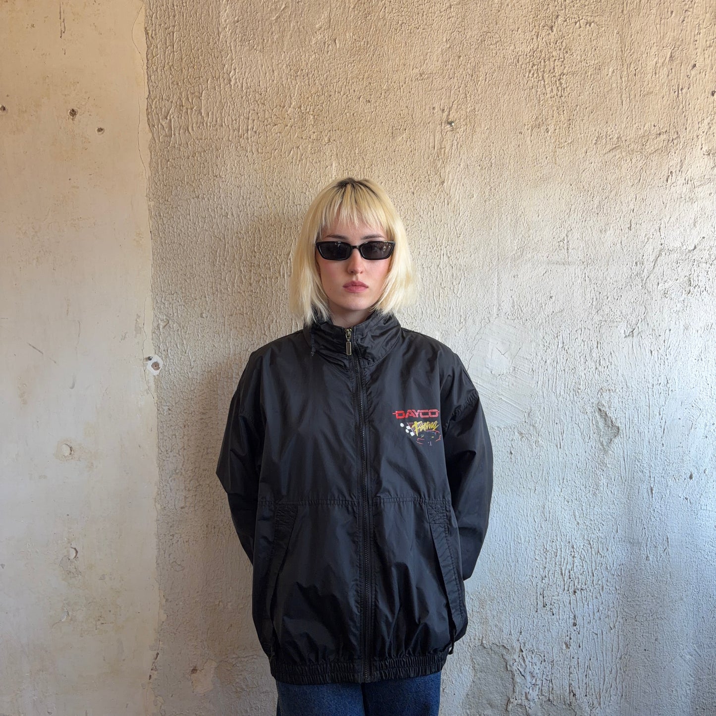 Racing Windbreaker Jacket L