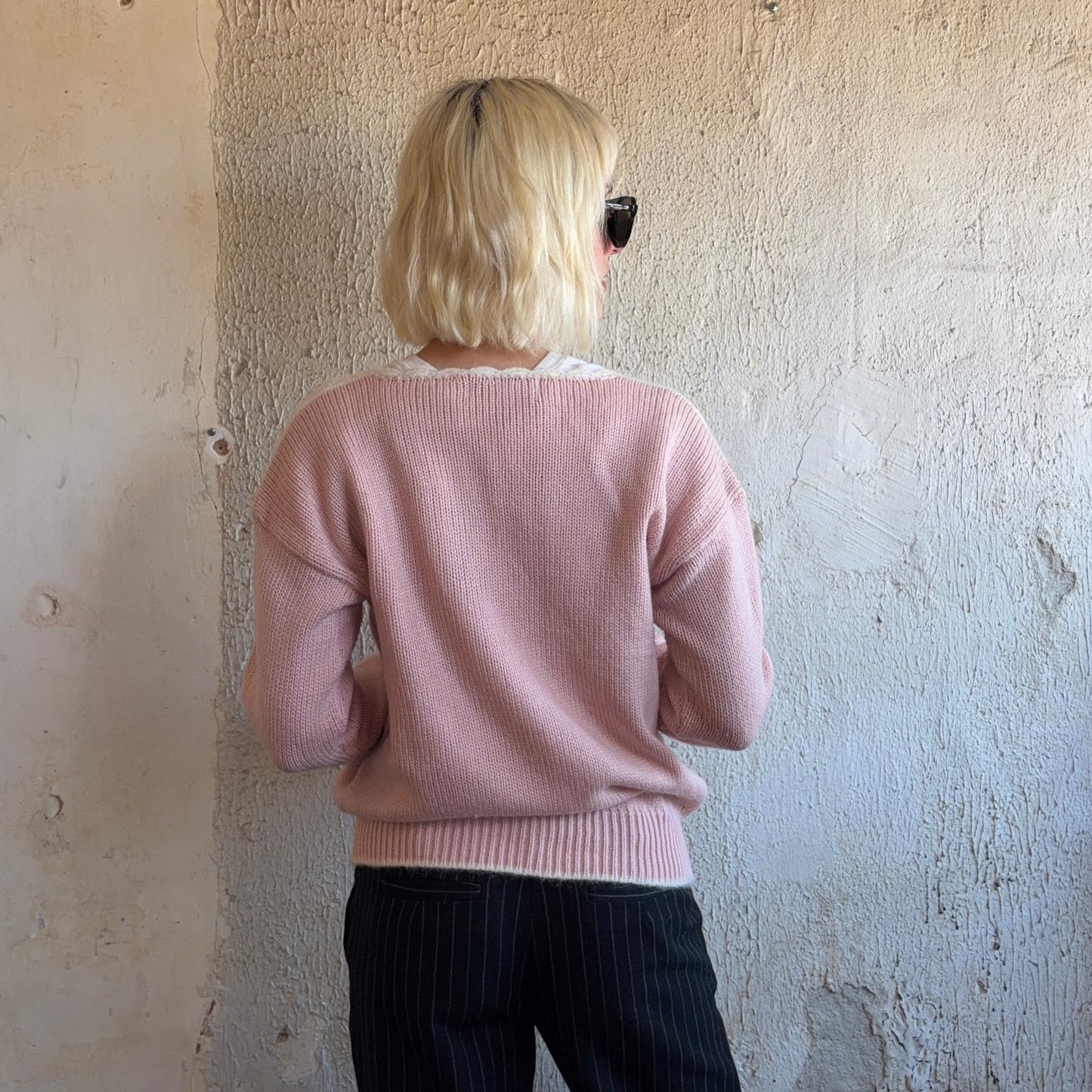 Dana Scott Bow Sweater M
