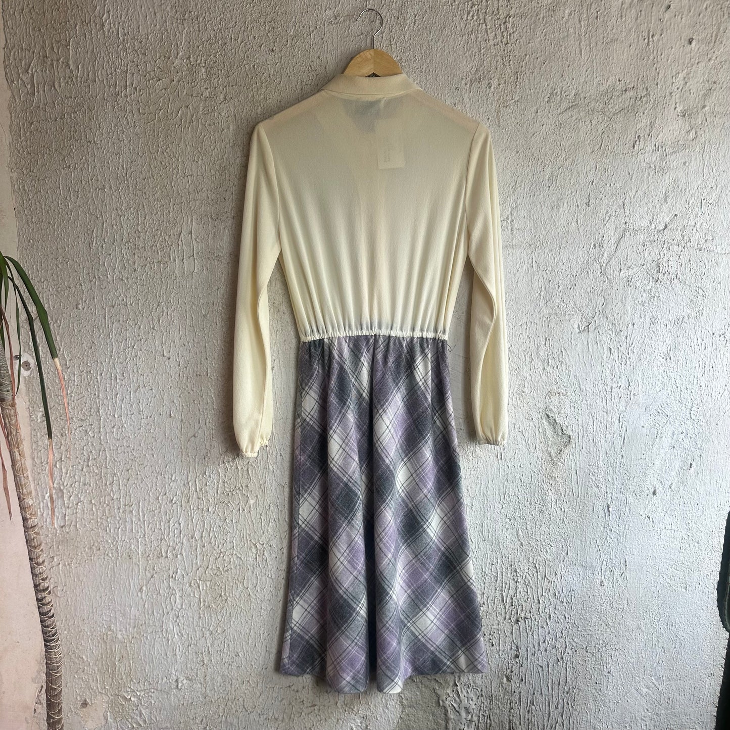 Melissa Lane Ruffle Plaid Dress M