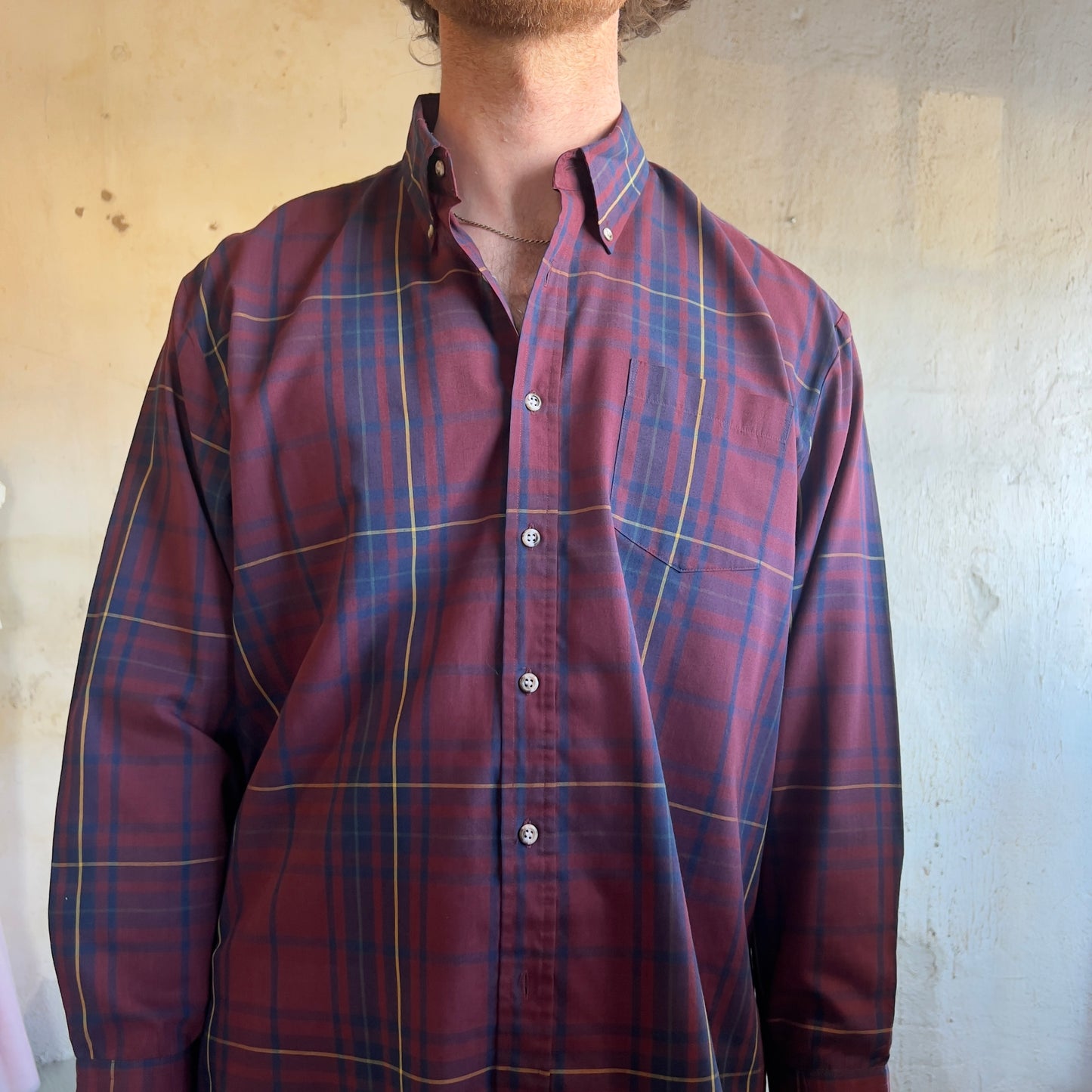 VTG Royal Knight Plaid Shirt