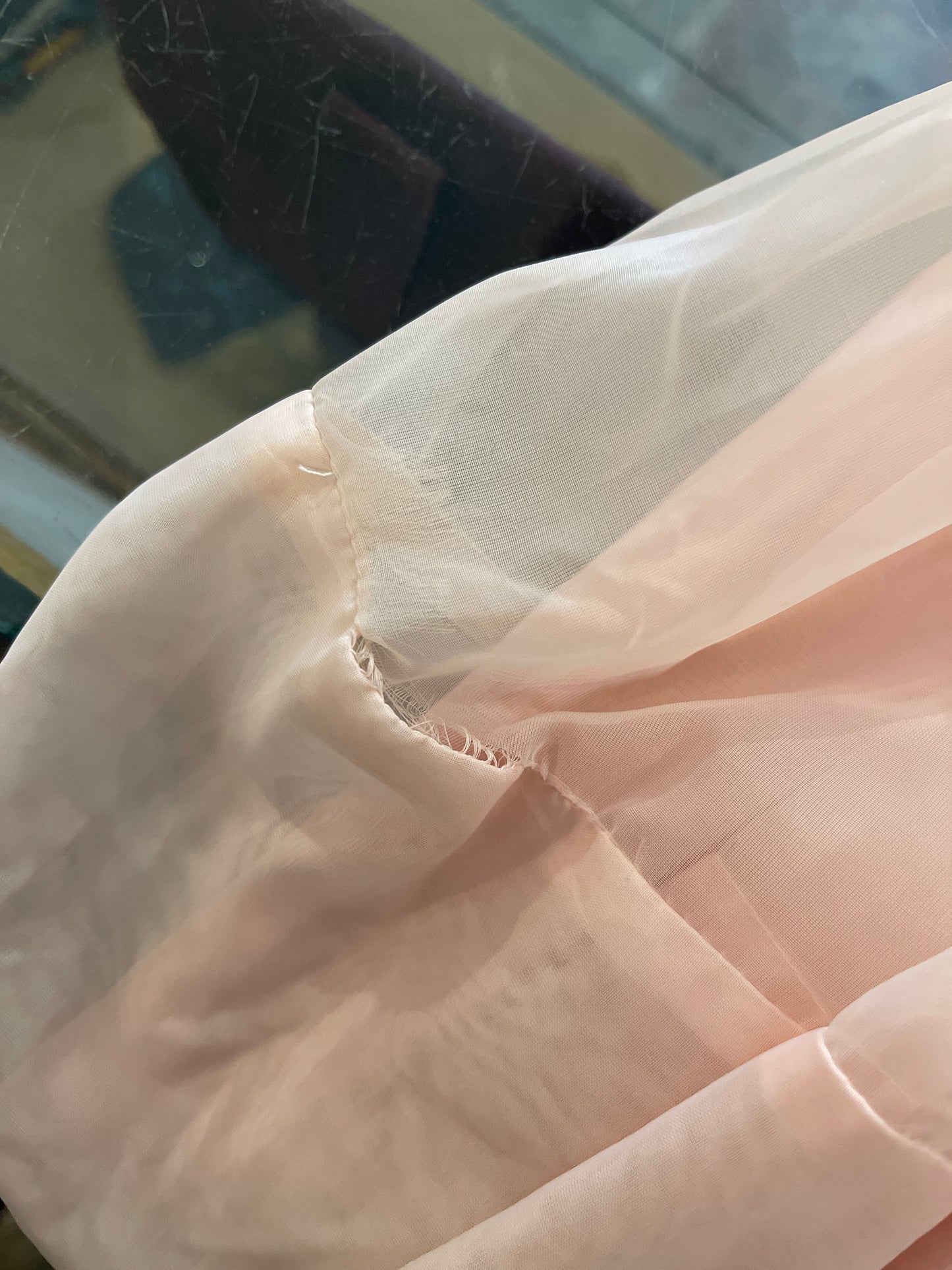 50’s Pink Sheer Dress XXS