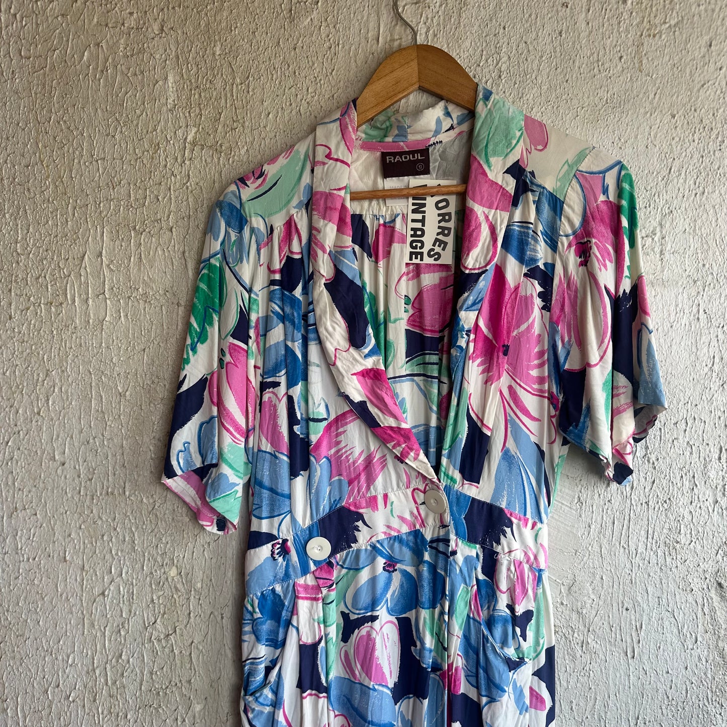 Vtg Raoul Pattern Dress M