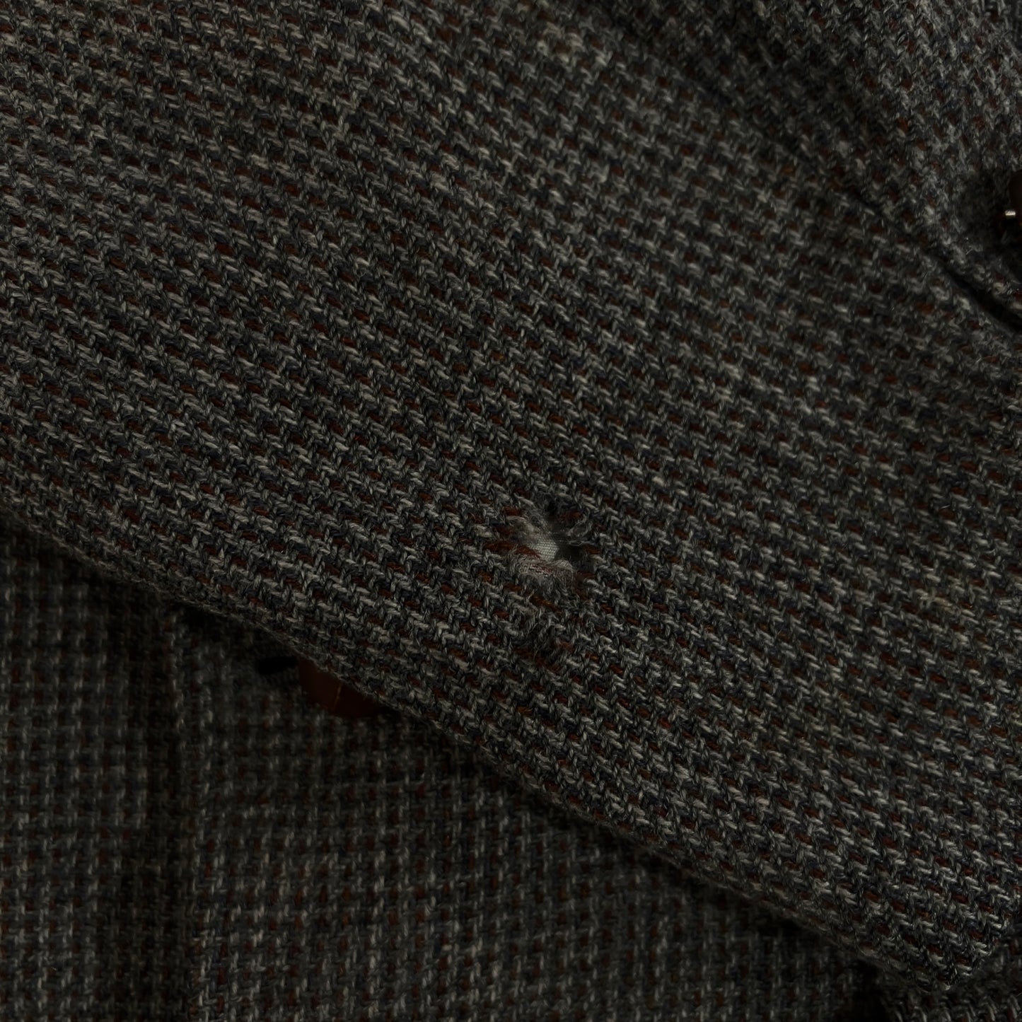 IVEY LEAGUE GREY & BROWN WOOL BLAZER