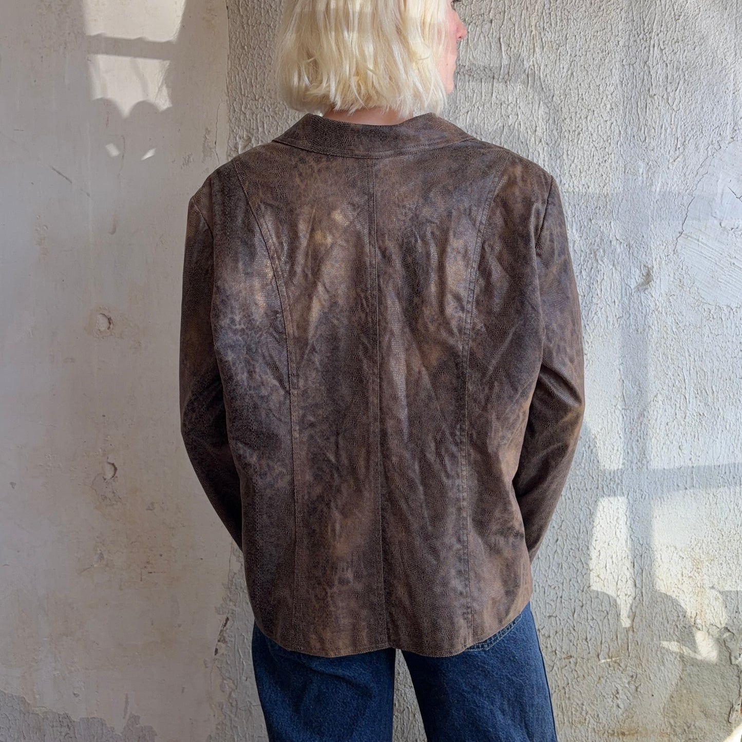 Snake Skin Jacket S