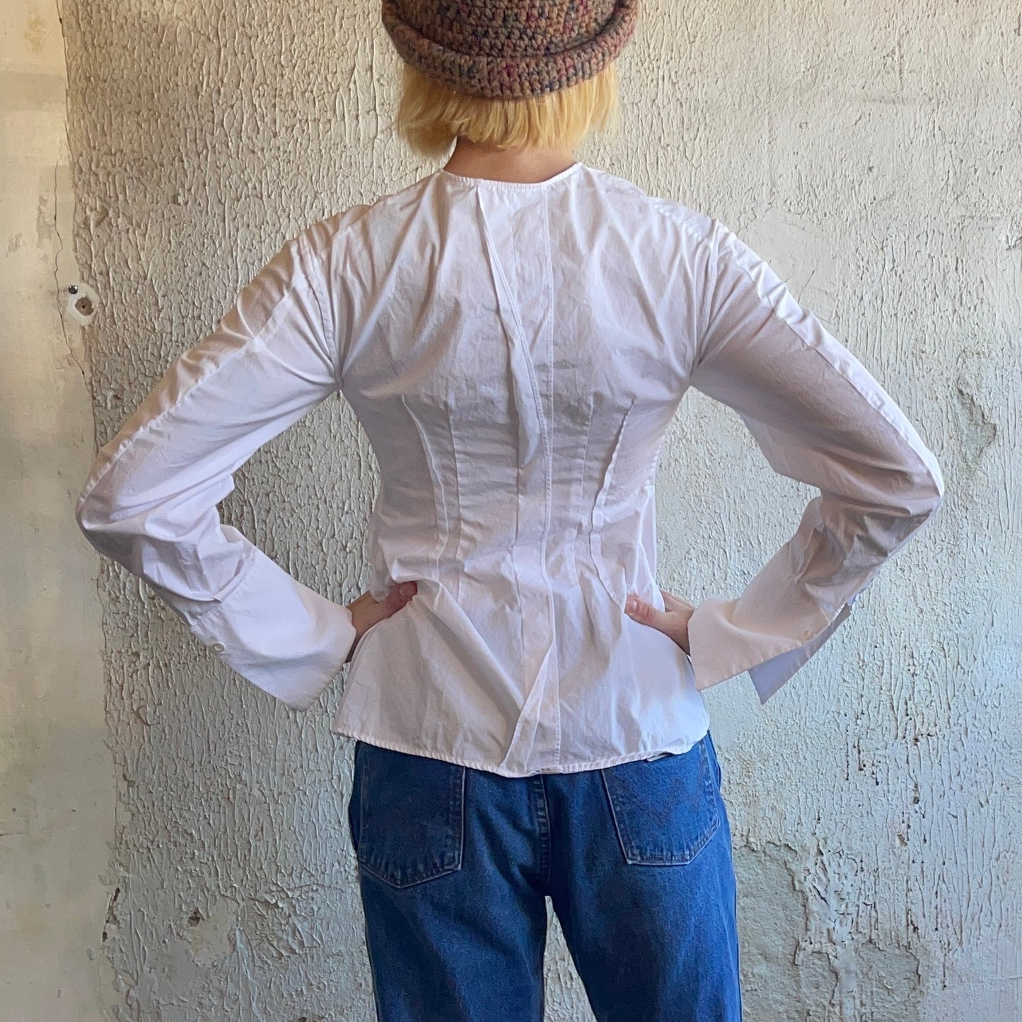 TELA White Shirt Blouse XS