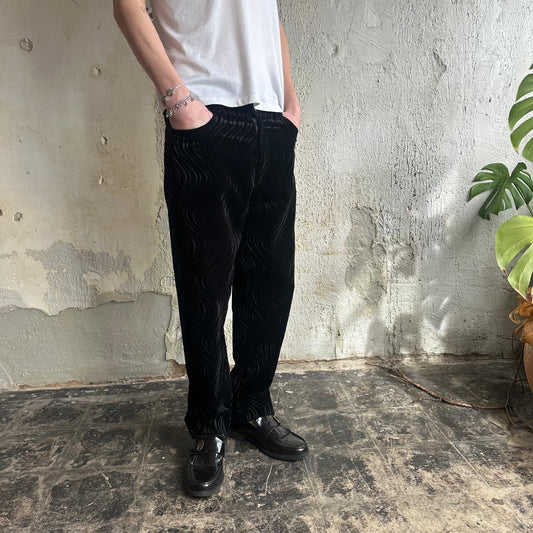 VTG Velvet Swirl Pants 34x29