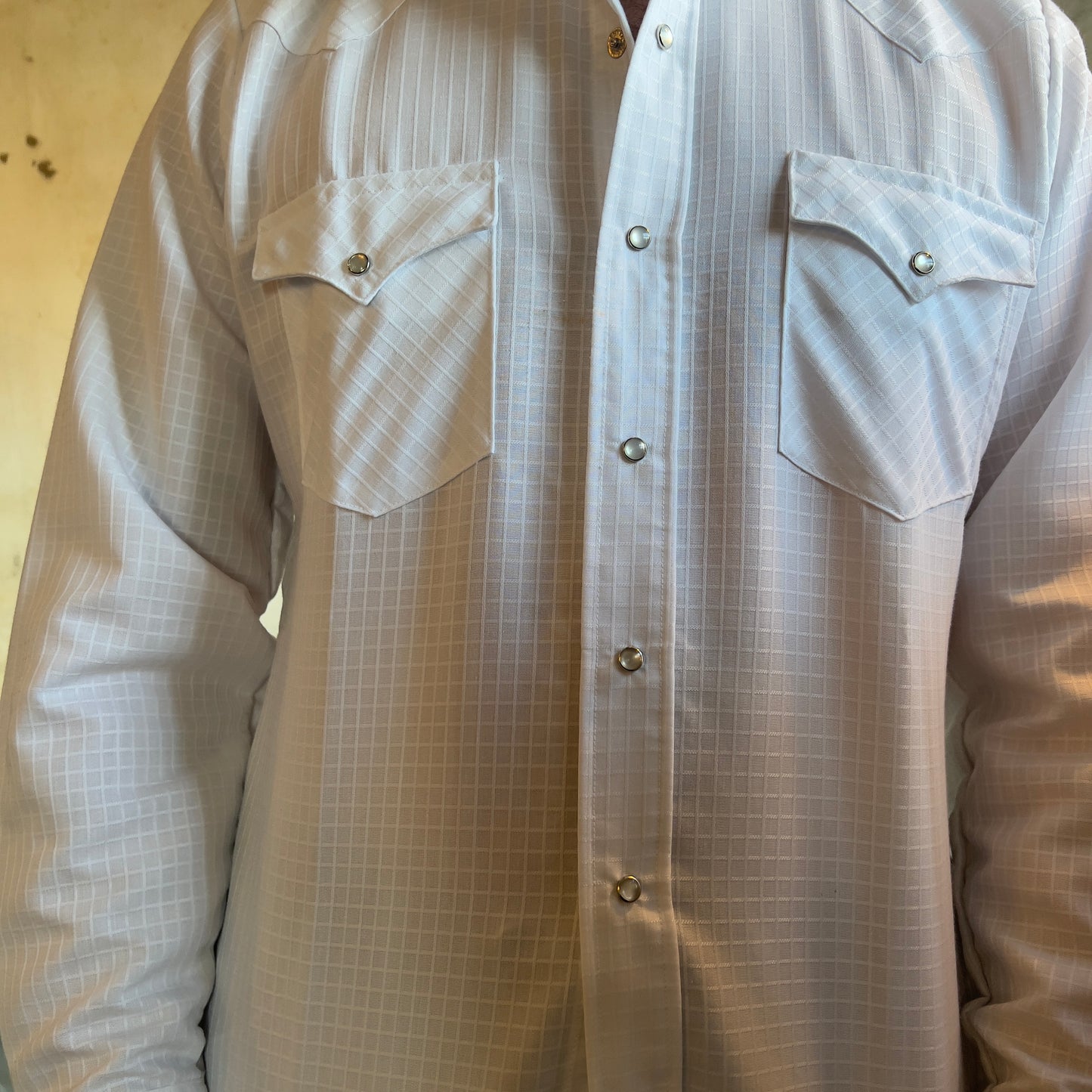 VTG Silver Collection Pearl Snap Shirt