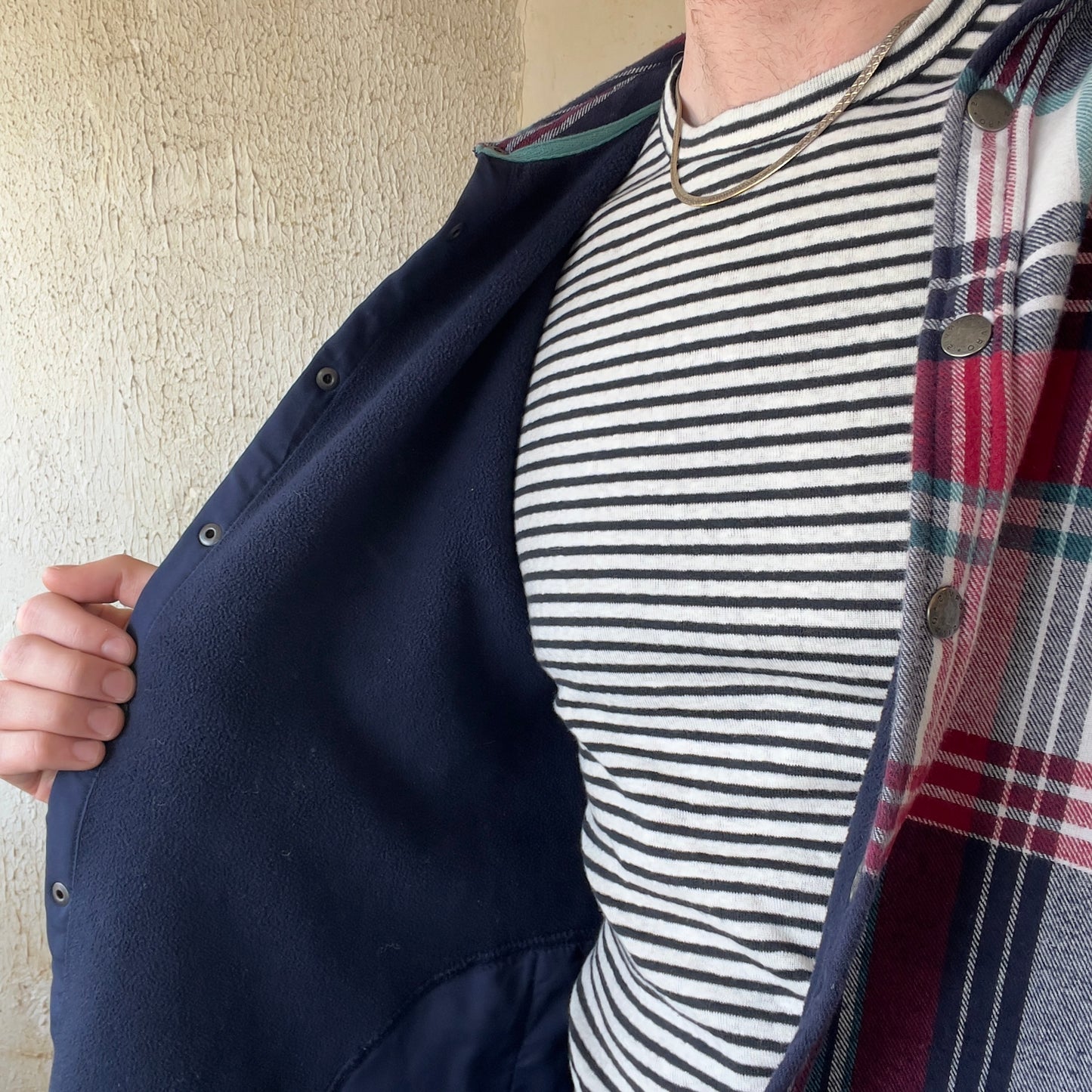 VTG ORVIS LINED FLANNEL JACKET
