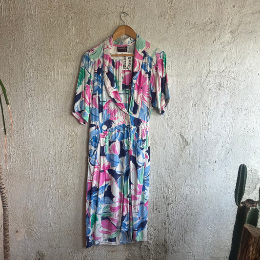 Vtg Raoul Pattern Dress M