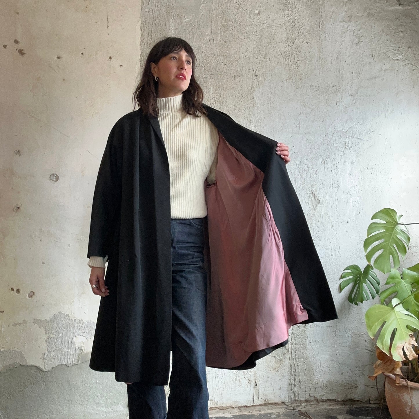 VTG Handmade Tassel Pocket Coat