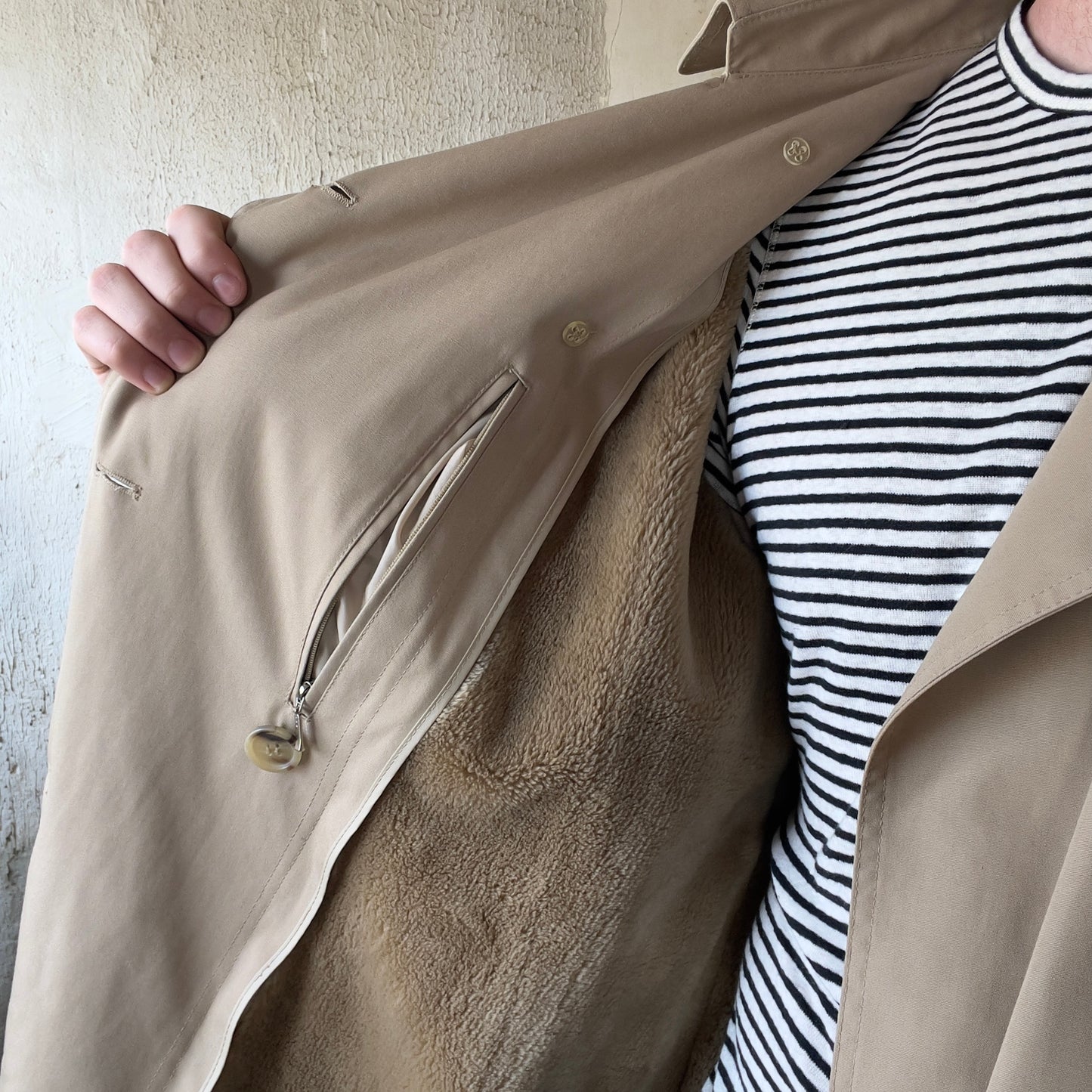 VTG MISTY HARBOR DOUBLE BREASTED COAT