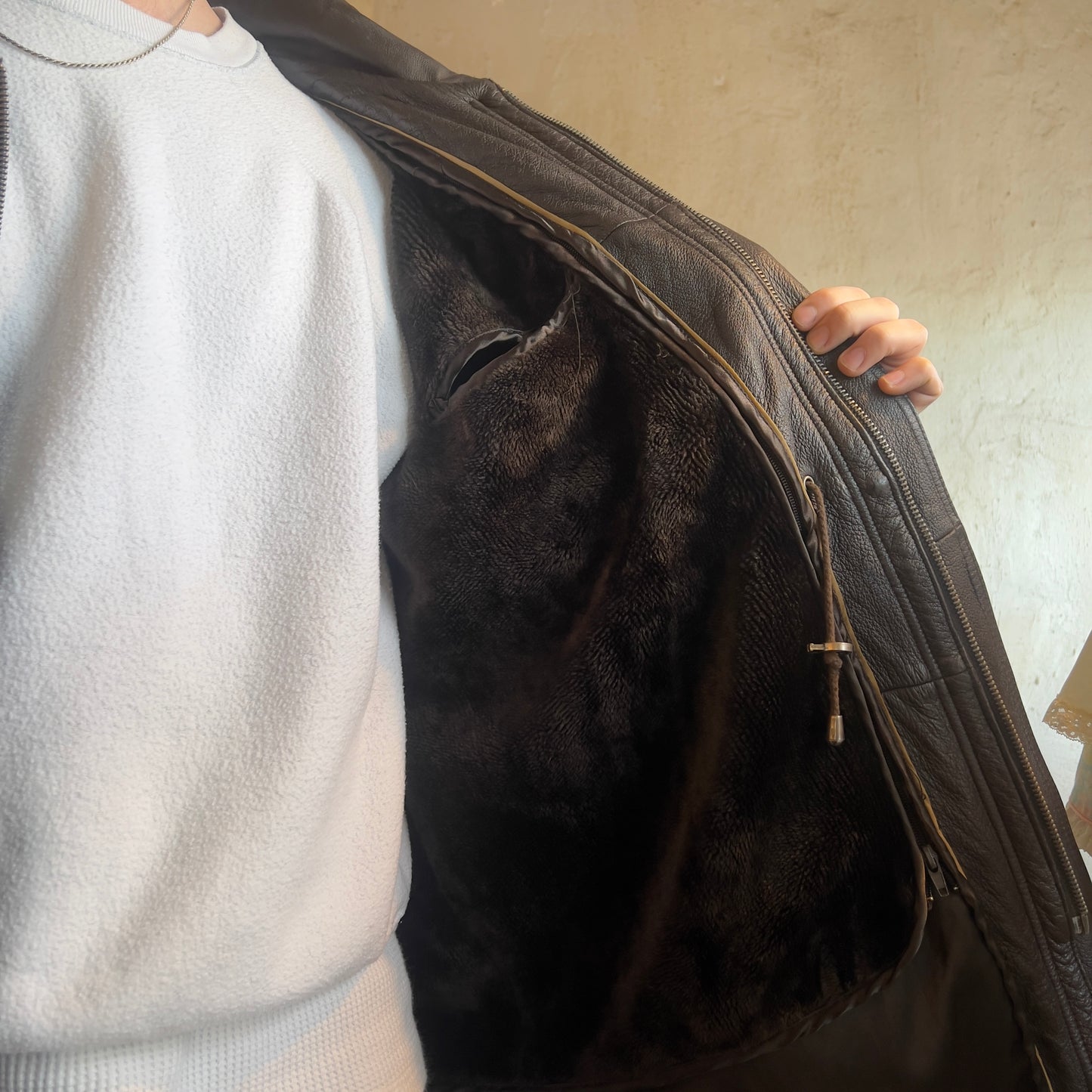 R1100 Brown Leather Jacket