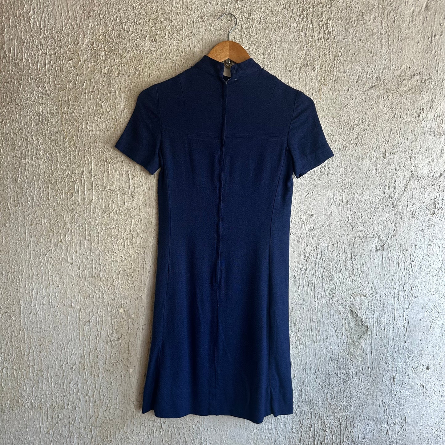 Navy Blue Dress w/ lil front pockets S