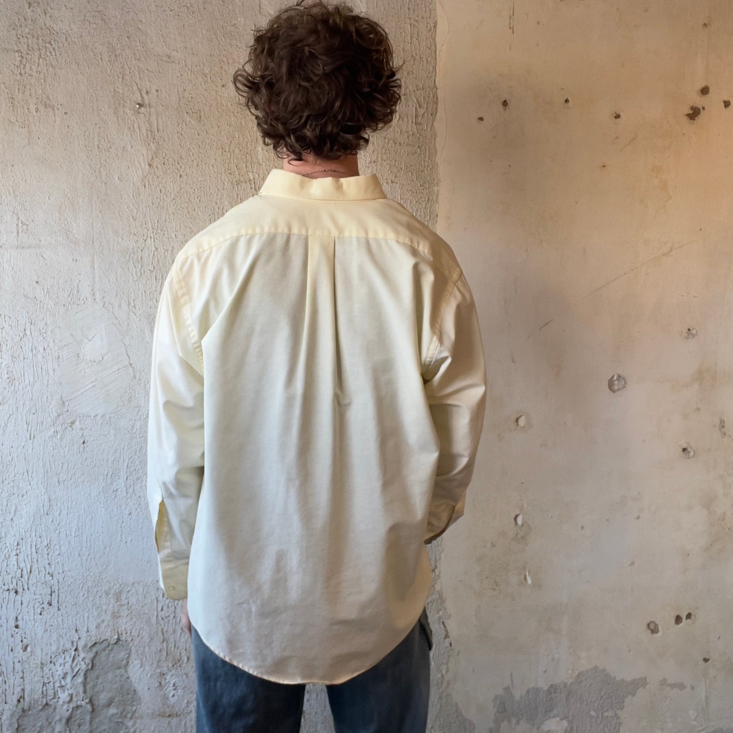 Arrow Pale Yellow Oxford