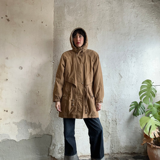 Light Brown Soft Parka