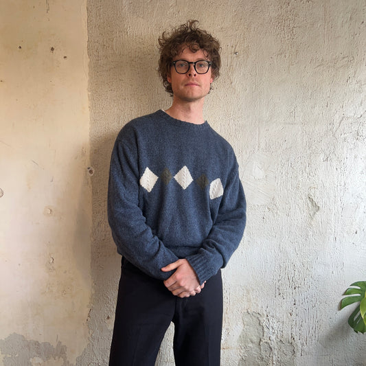 Cherokee argyle sweater