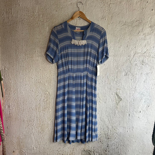 Ritefit Blue Sheer Dress M
