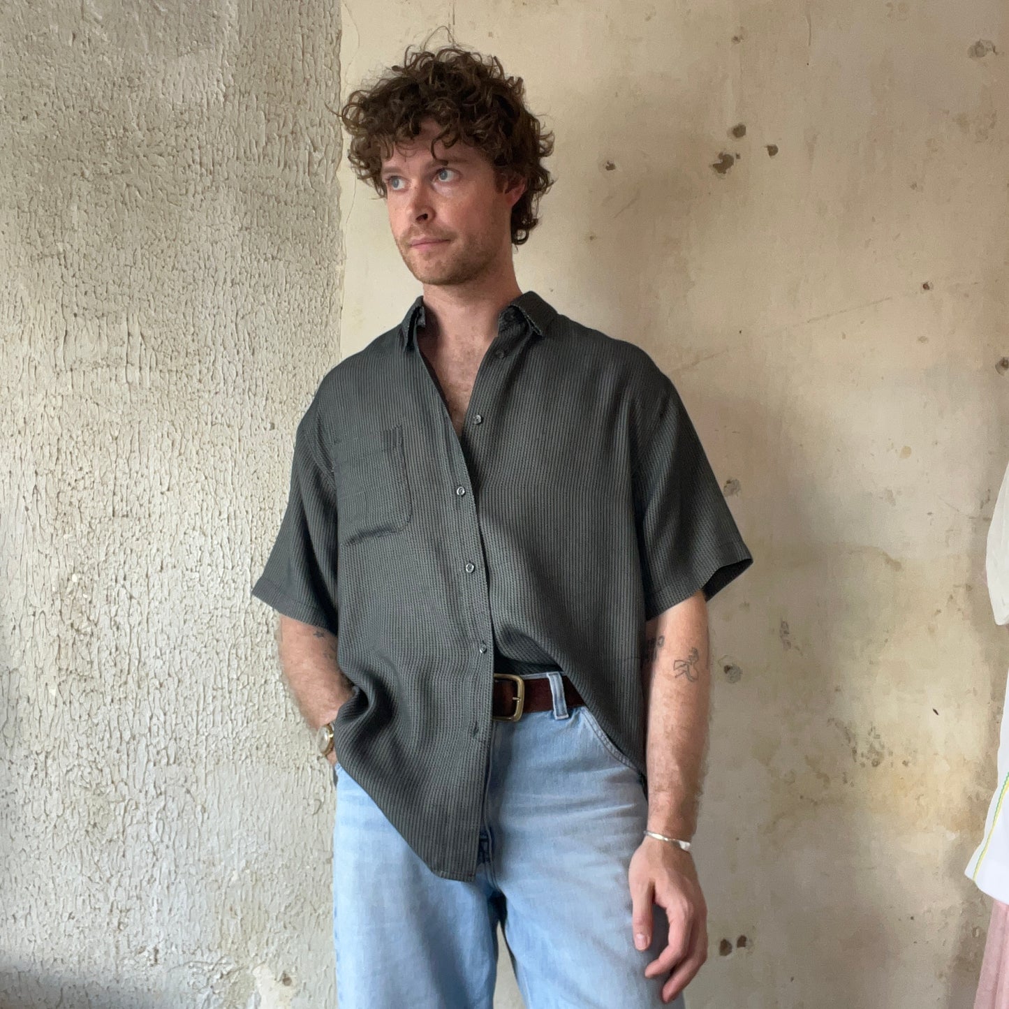 Cezani Short Sleeve Button Up Shirt