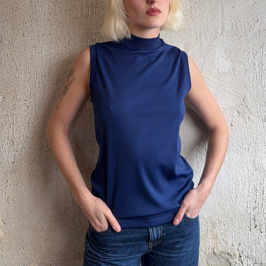 VTG Mockneck Tee M