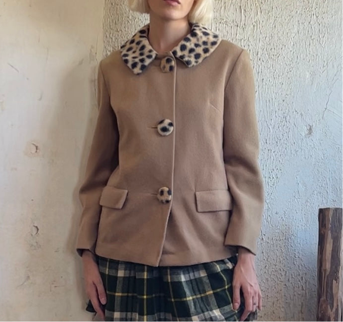 Mangone Leopard Jacket M