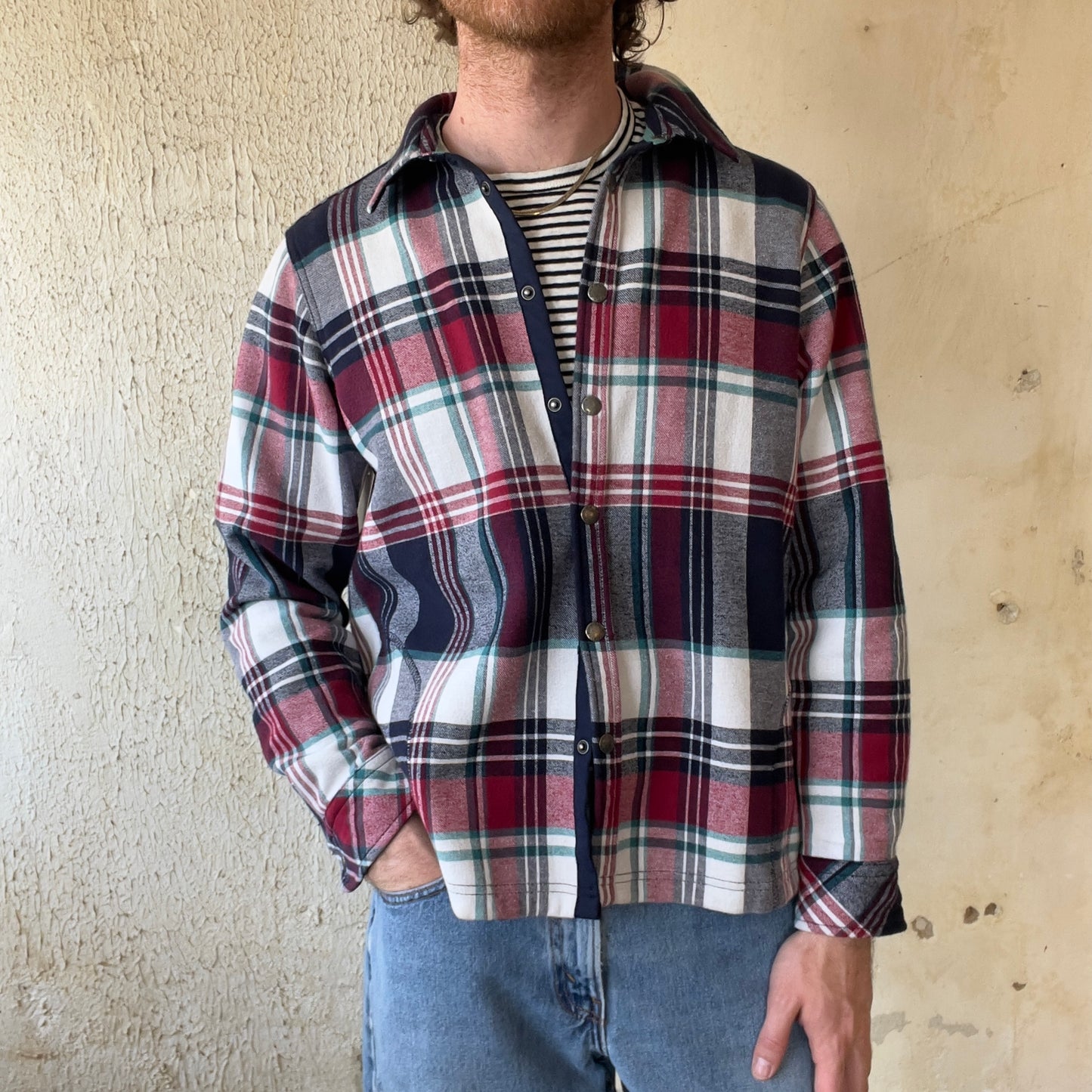 VTG ORVIS LINED FLANNEL JACKET