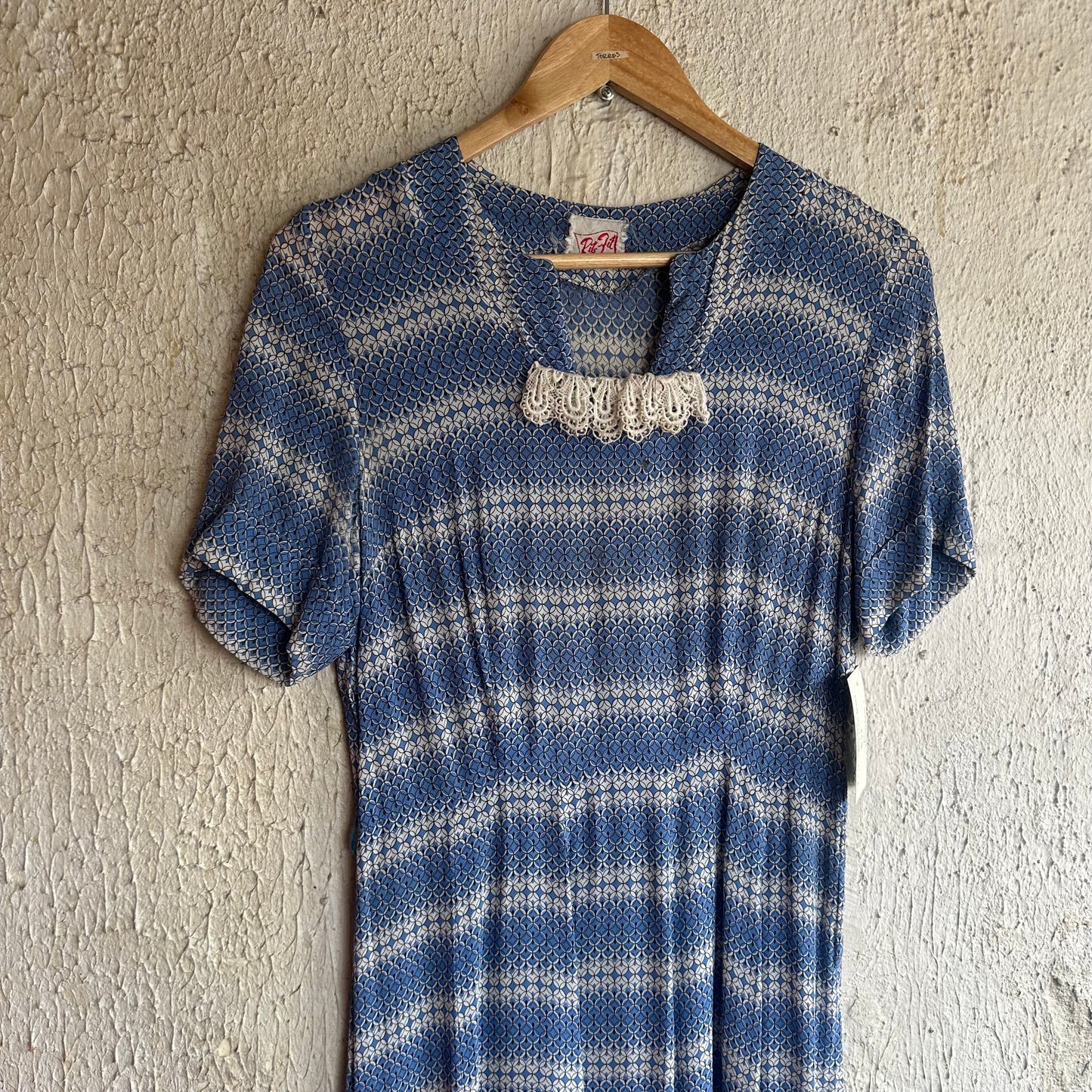 Ritefit Blue Sheer Dress M