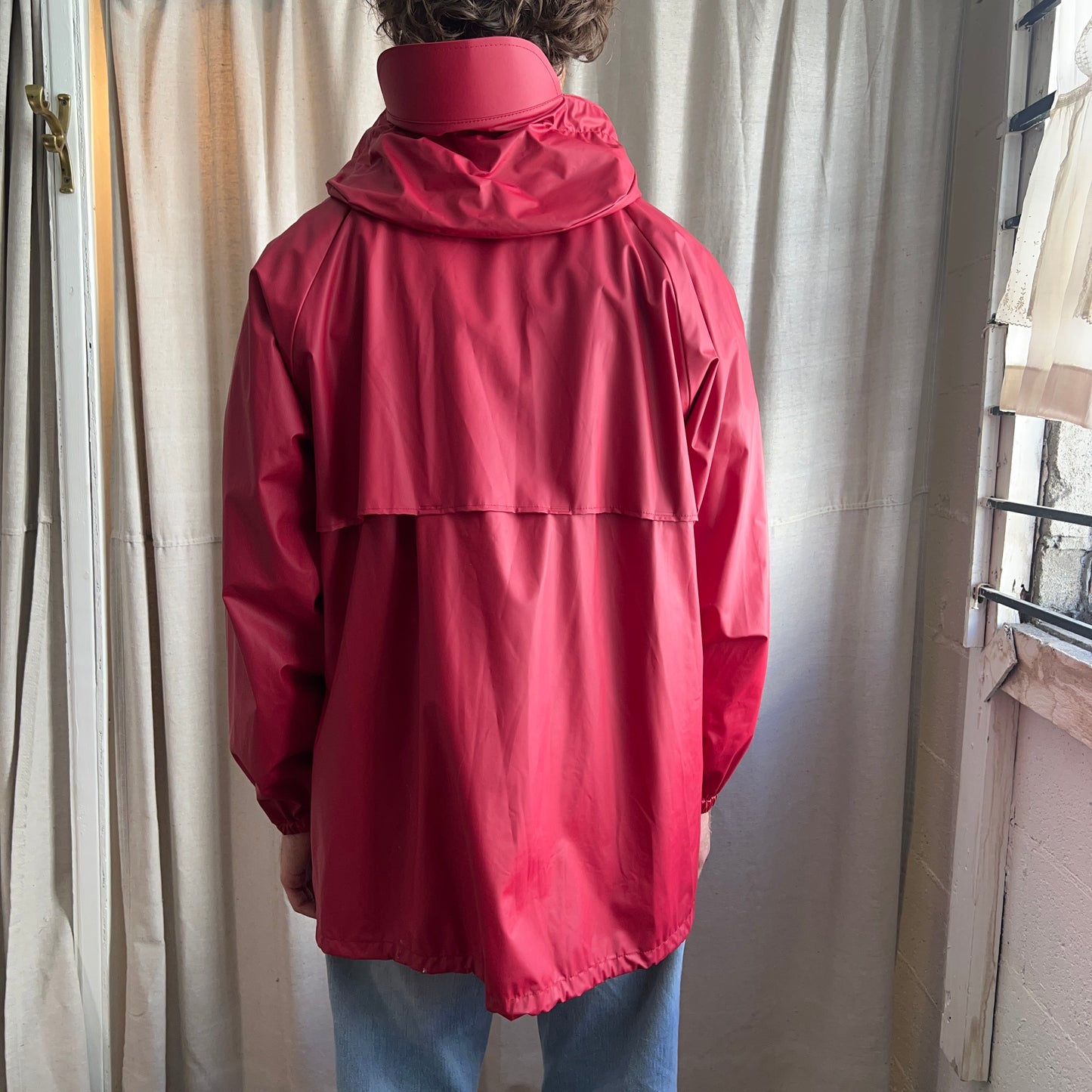 Red Rain Jacket
