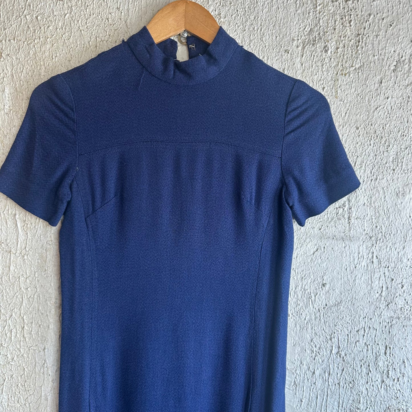 Navy Blue Dress w/ lil front pockets S