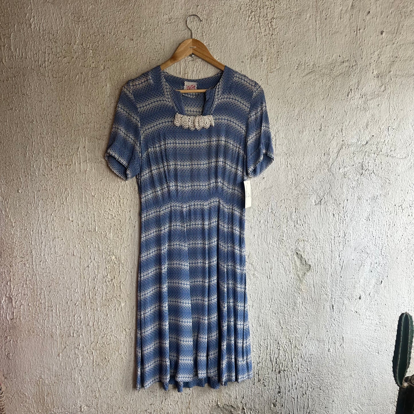 Ritefit Blue Sheer Dress M