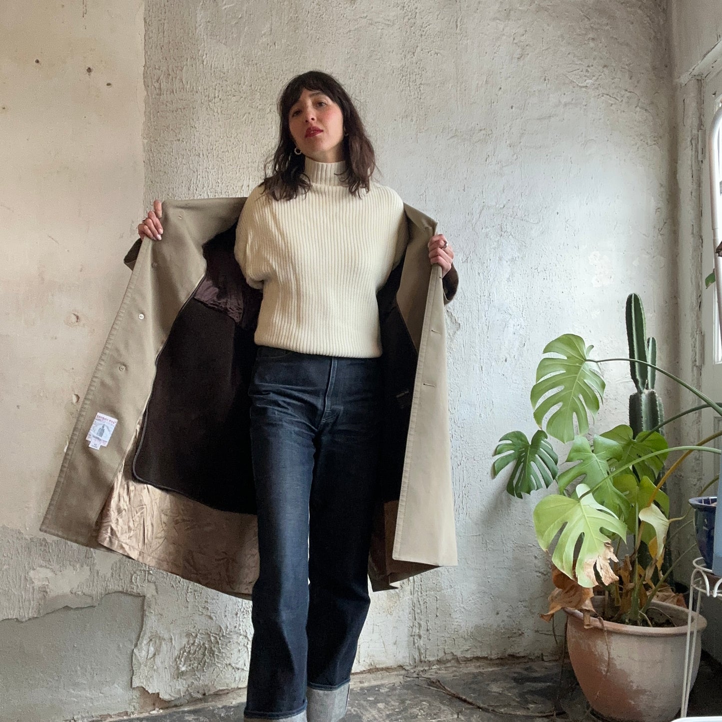 VTG London Fog Trench