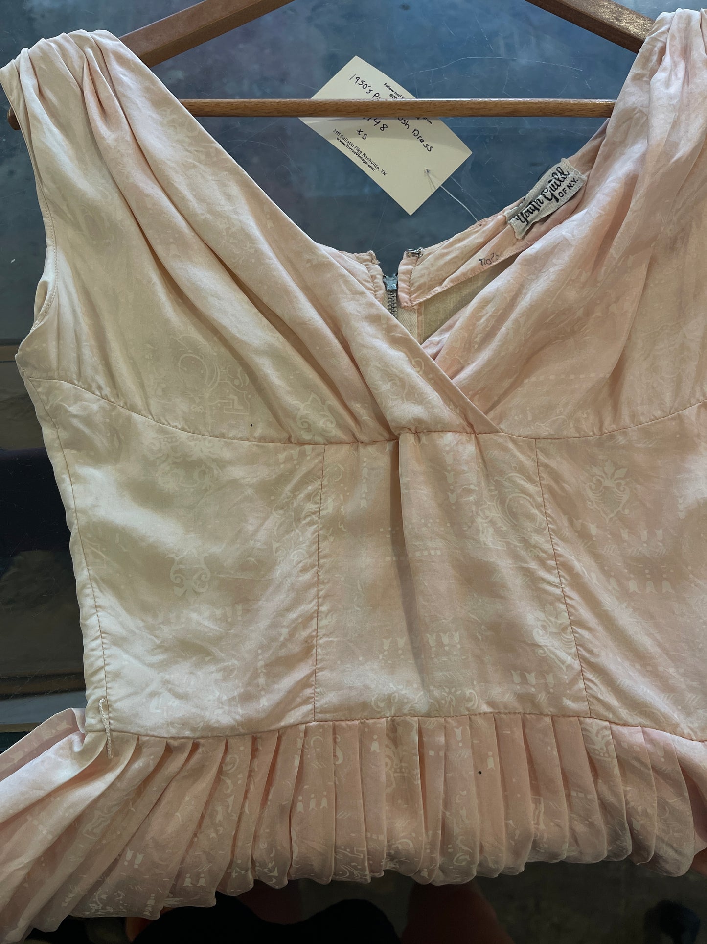 1950’s Pink Blush Dress XS