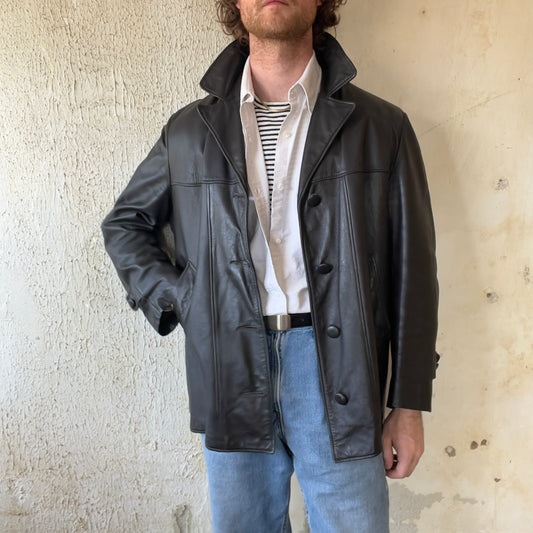 70s WOODARDS LEATHER JACKET
