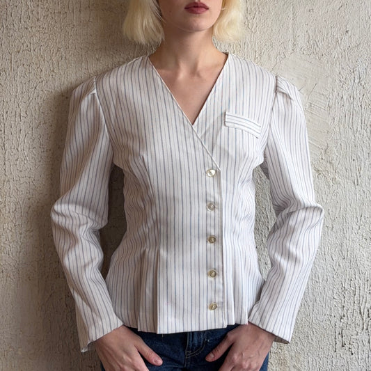 VTG Pinstripe Shirt S