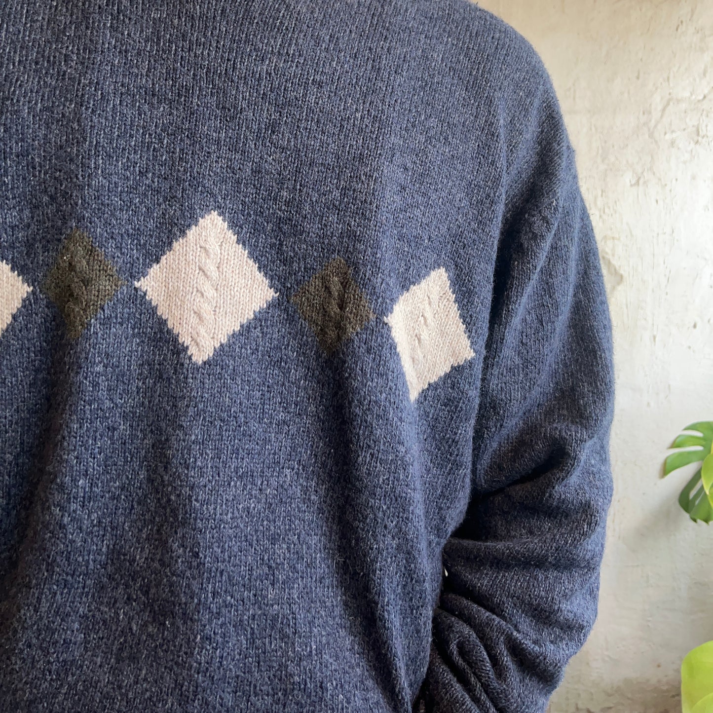 Cherokee argyle sweater