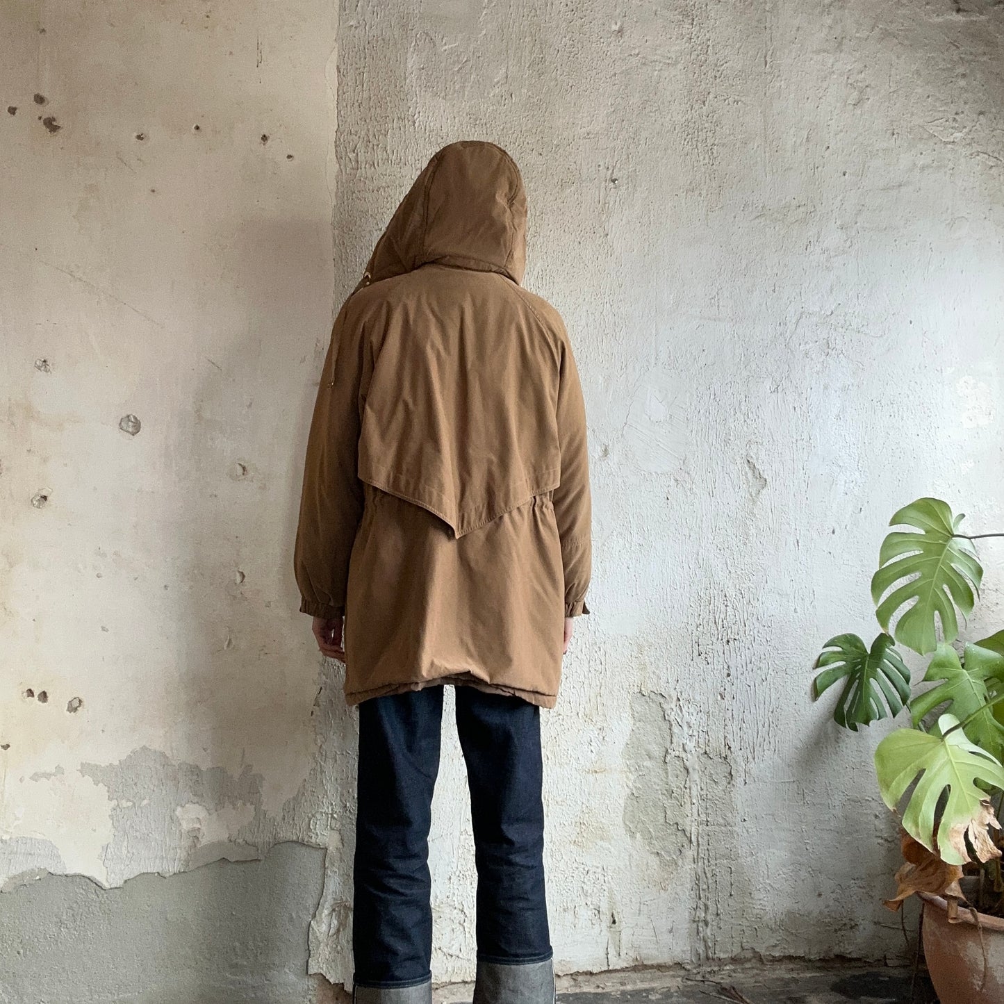 Light Brown Soft Parka