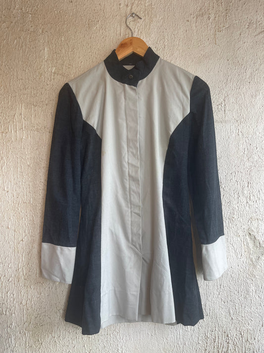 Vintage 60’s Color Block Dress S