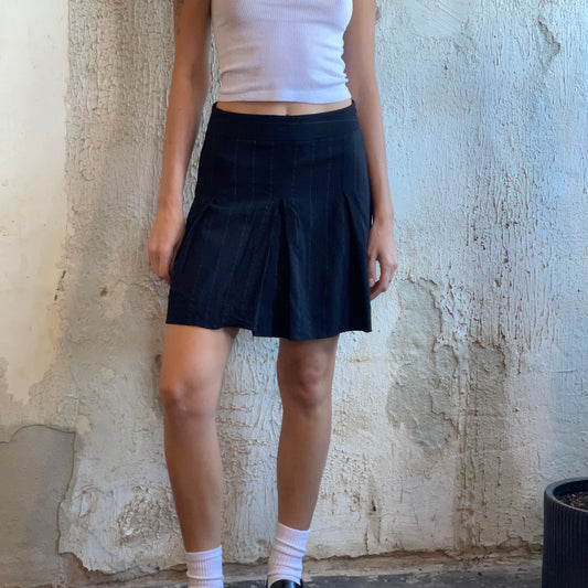 Pinstripe Skirt