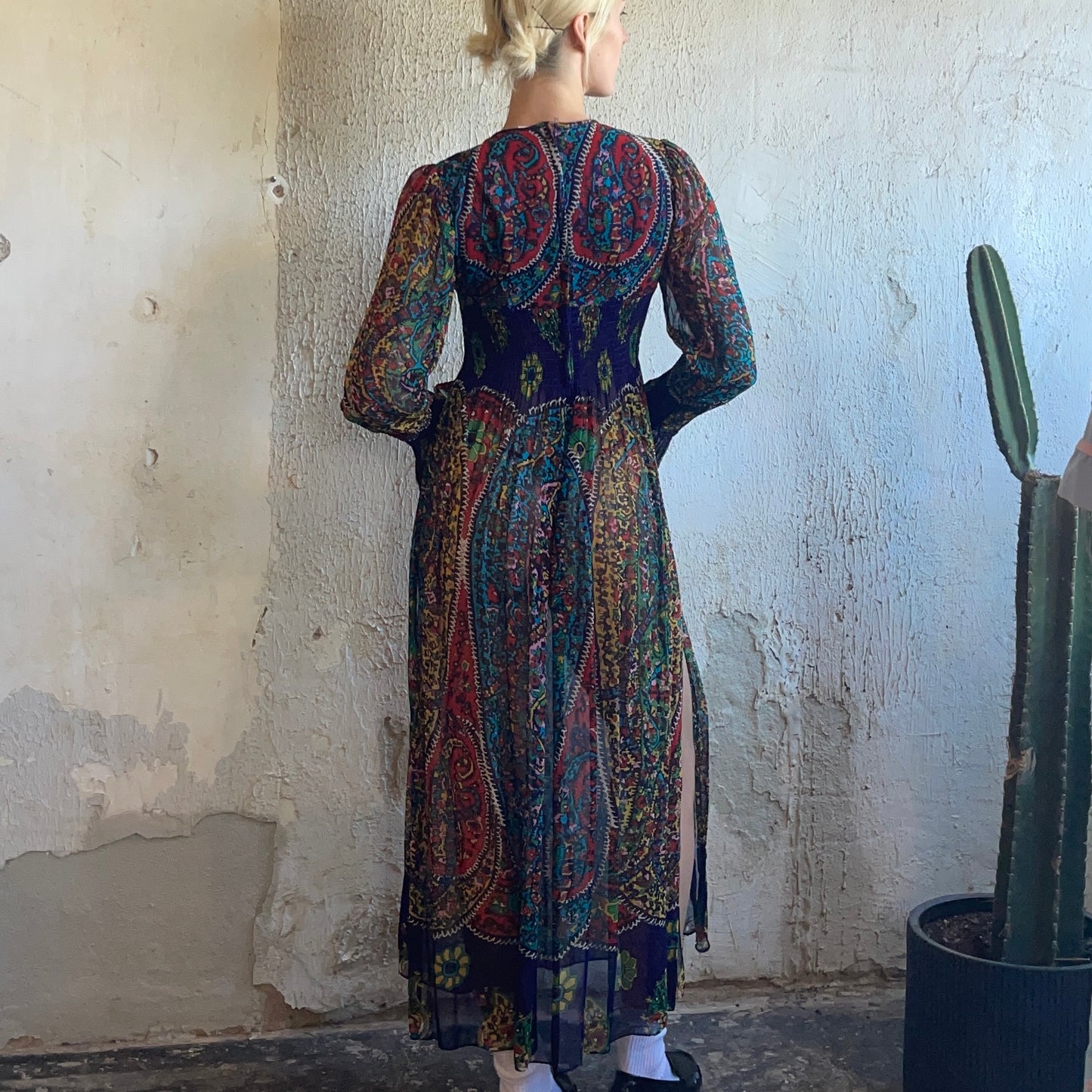 Paisley Dress XS