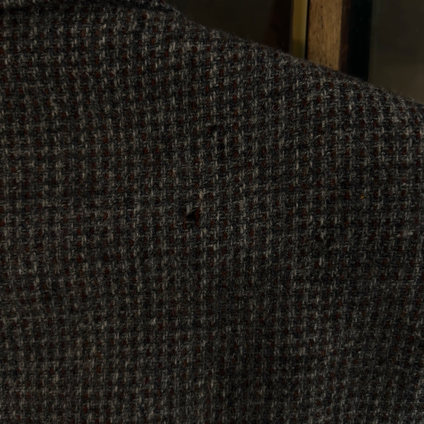 IVEY LEAGUE GREY & BROWN WOOL BLAZER