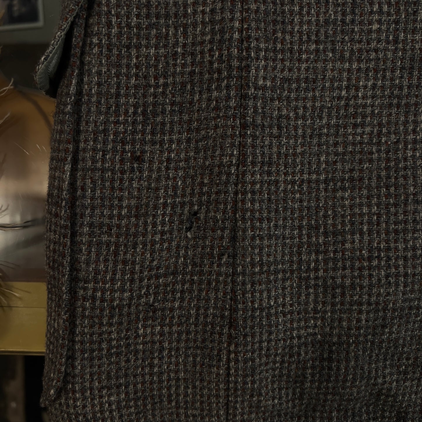 IVEY LEAGUE GREY & BROWN WOOL BLAZER