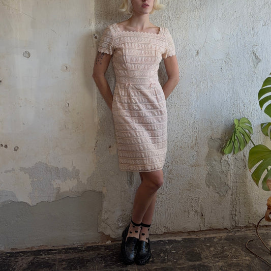 Lacey Bow Dress S