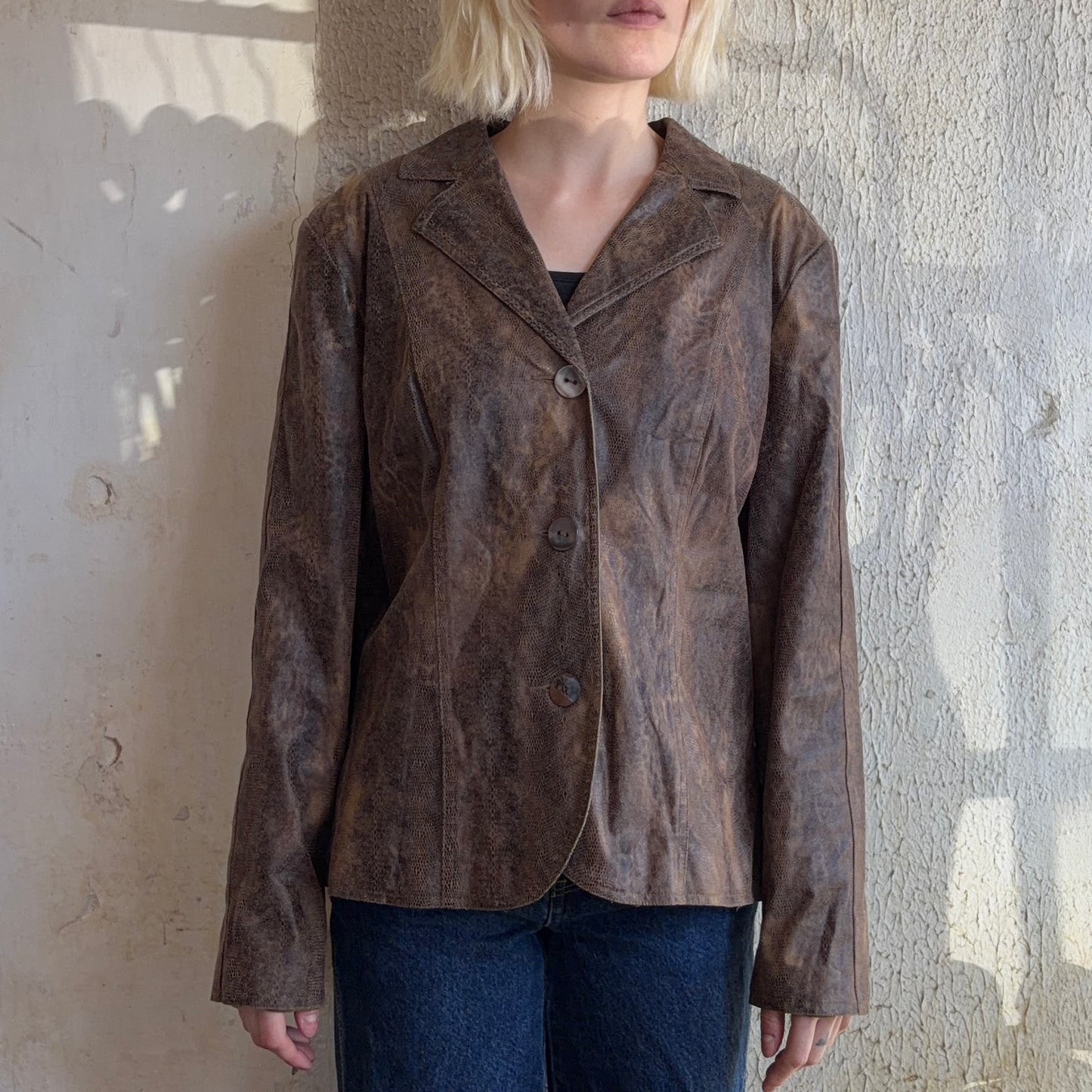 Snake Skin Jacket S