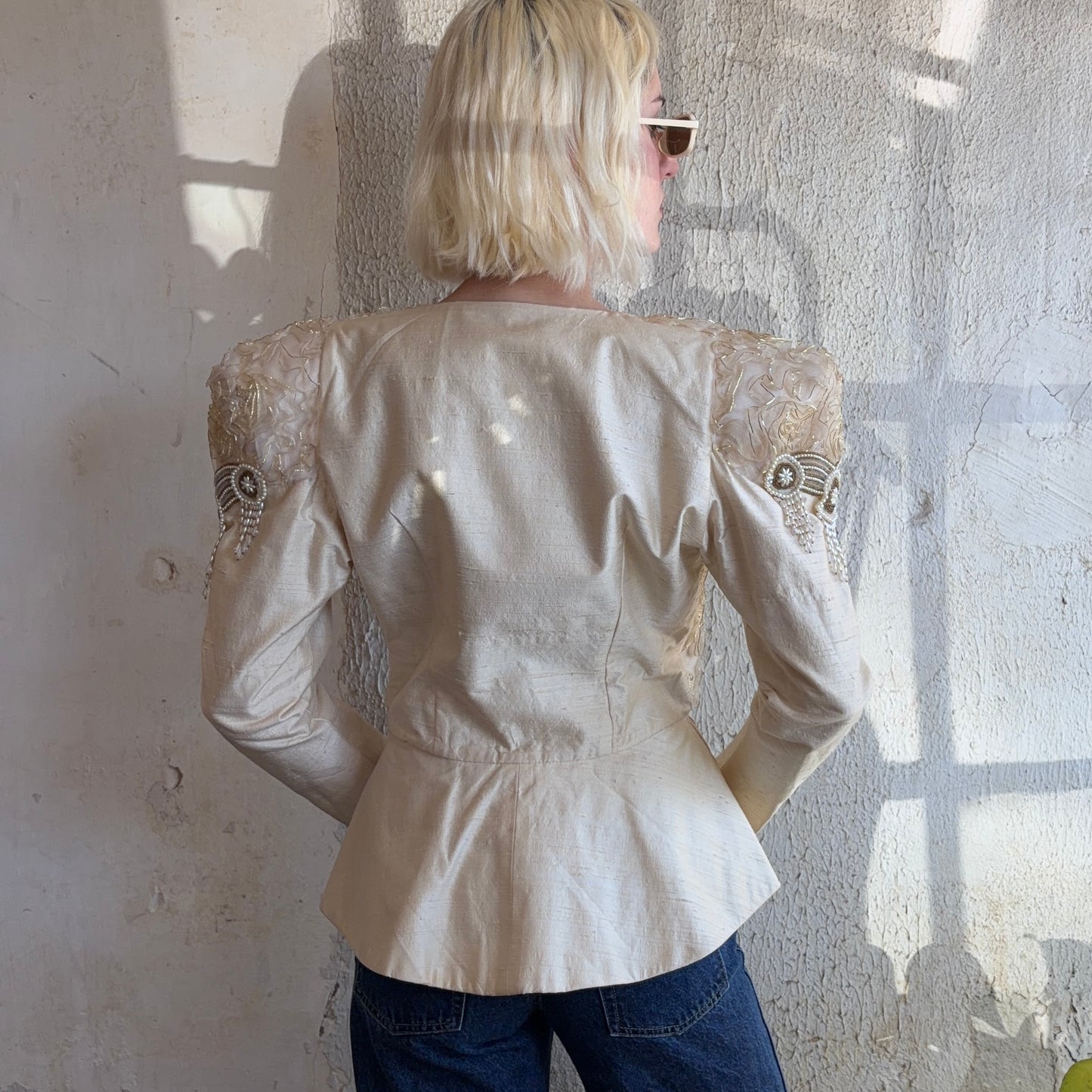 Vintage Chiarisse Textured Jacket S/M