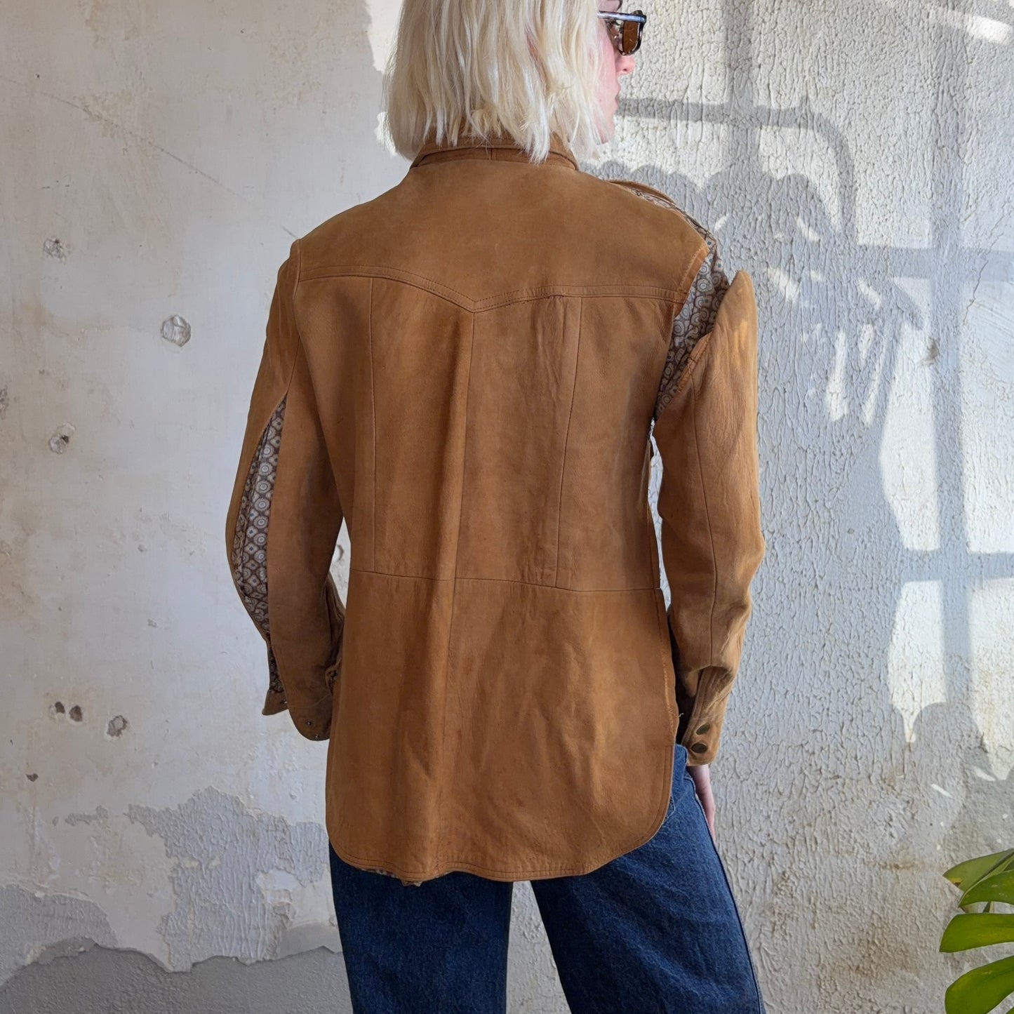 VTG Buckskin Western Jacket S/M