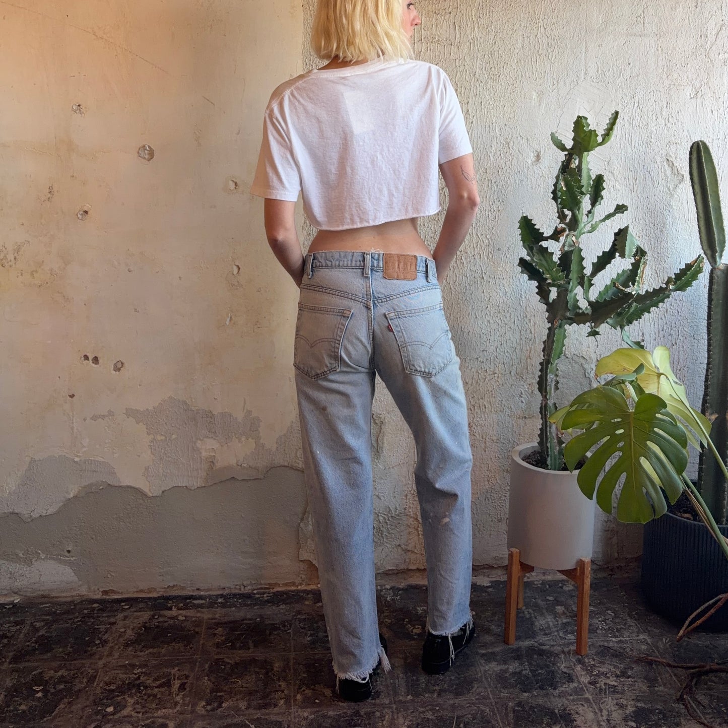 Patchwork Levi’s Sz. 6