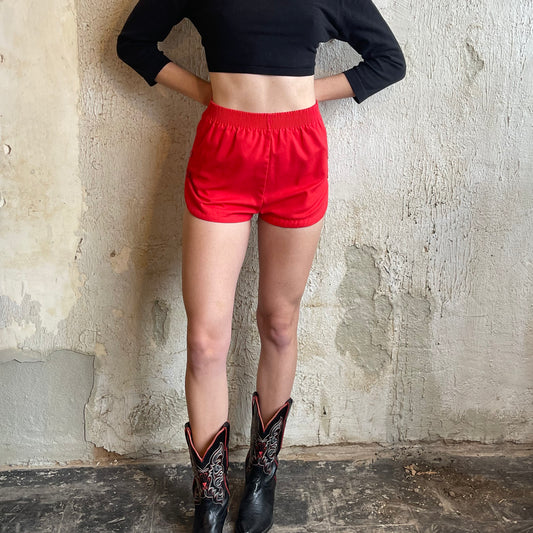 VTG COQUI Red Sporty Shorts XS