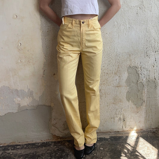 Dee Cee Butter Yellow Pants Sz. 4/26w