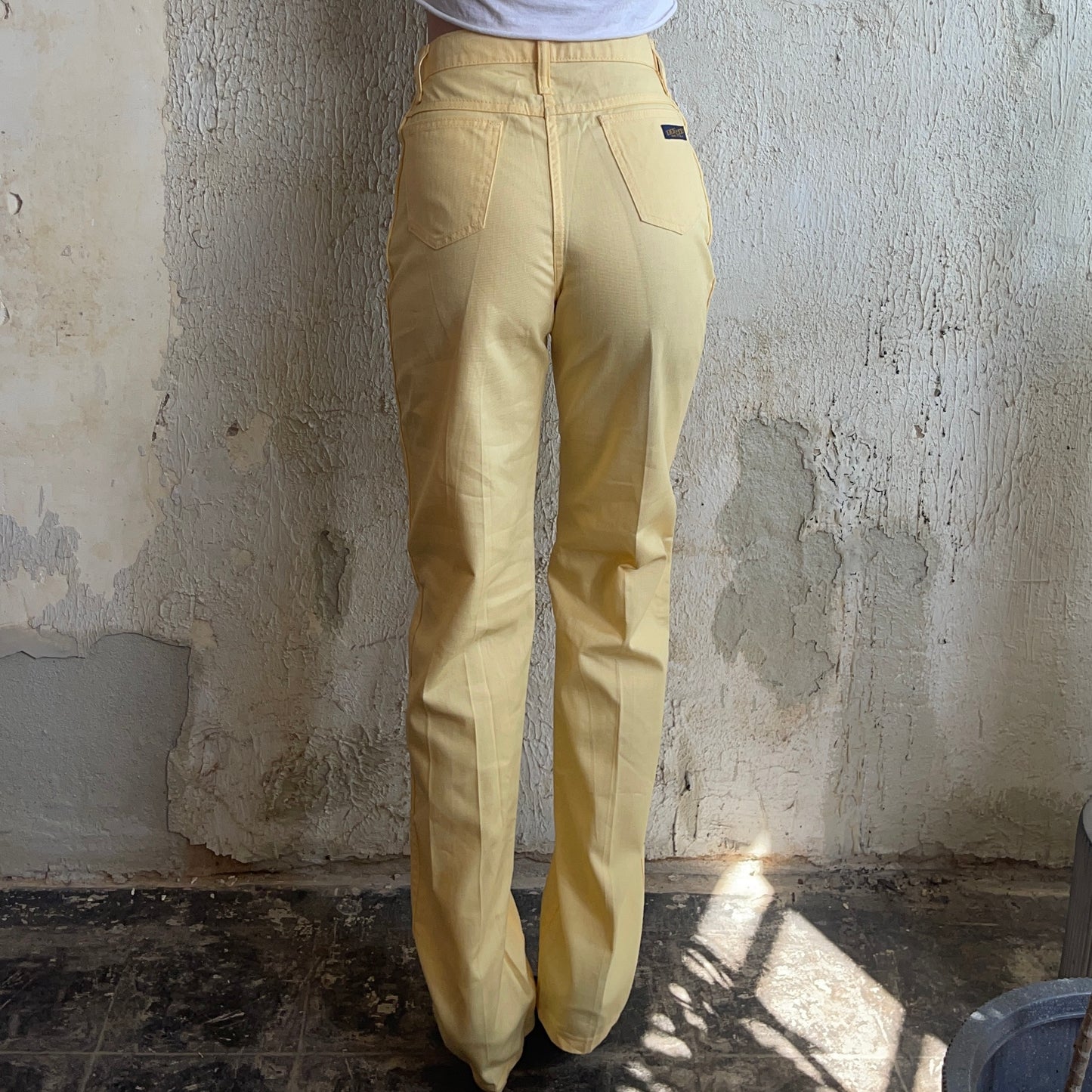 Dee Cee Butter Yellow Pants Sz. 4/26w
