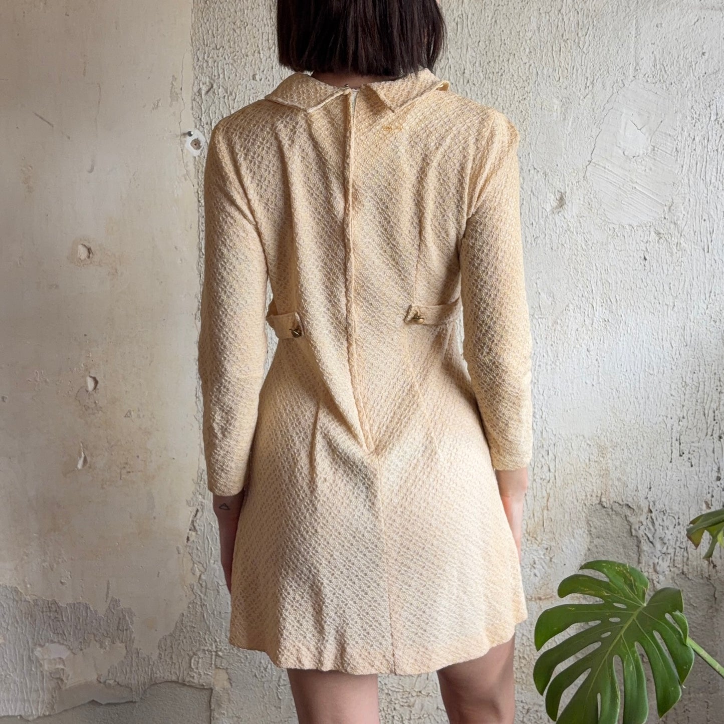 VTG Peach Dress S